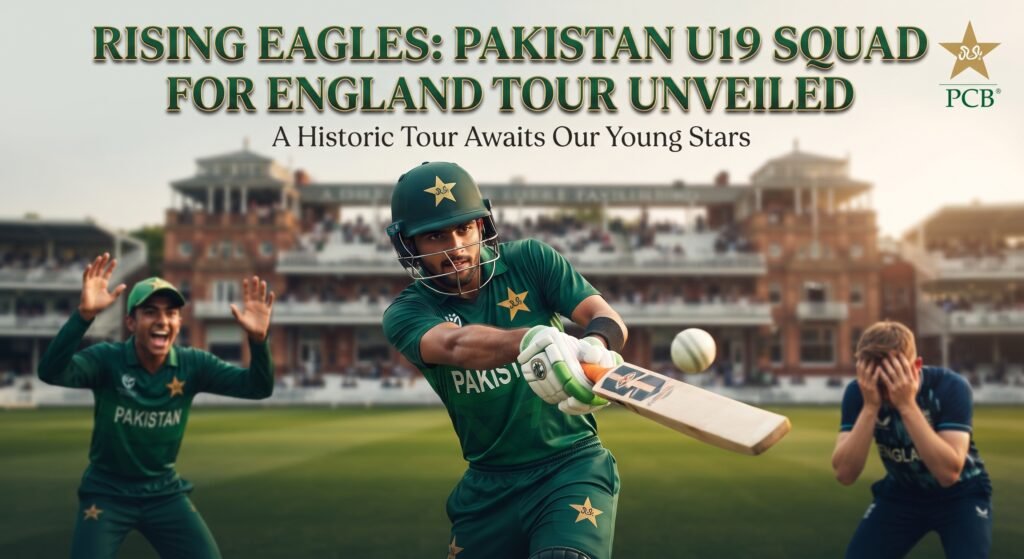 Pakistan U19 squad announced 2K 202608271209